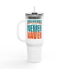 Miami Fans Never Waver Insulated Travel Mug, 40oz - Never Waver