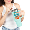 Miami Fans Never Waver W-Leopard Football Insulated Travel Mug, 40oz - Never Waver