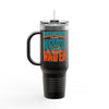 Miami Fans Never Waver W-Leopard Football Insulated Travel Mug, 40oz - Never Waver