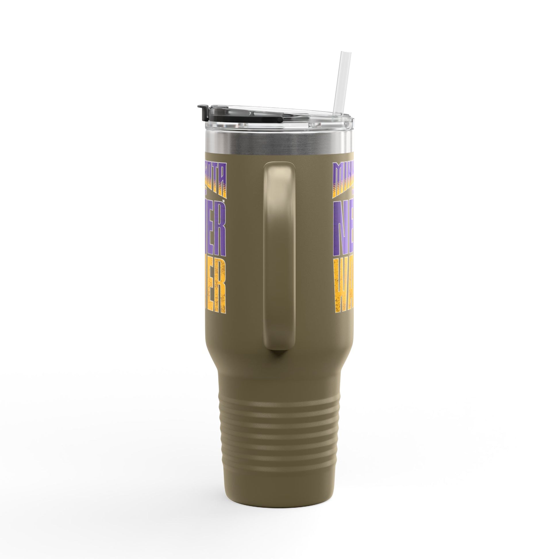Minnesota Fans Never Waver Insulated Travel Mug, 40oz - Never Waver