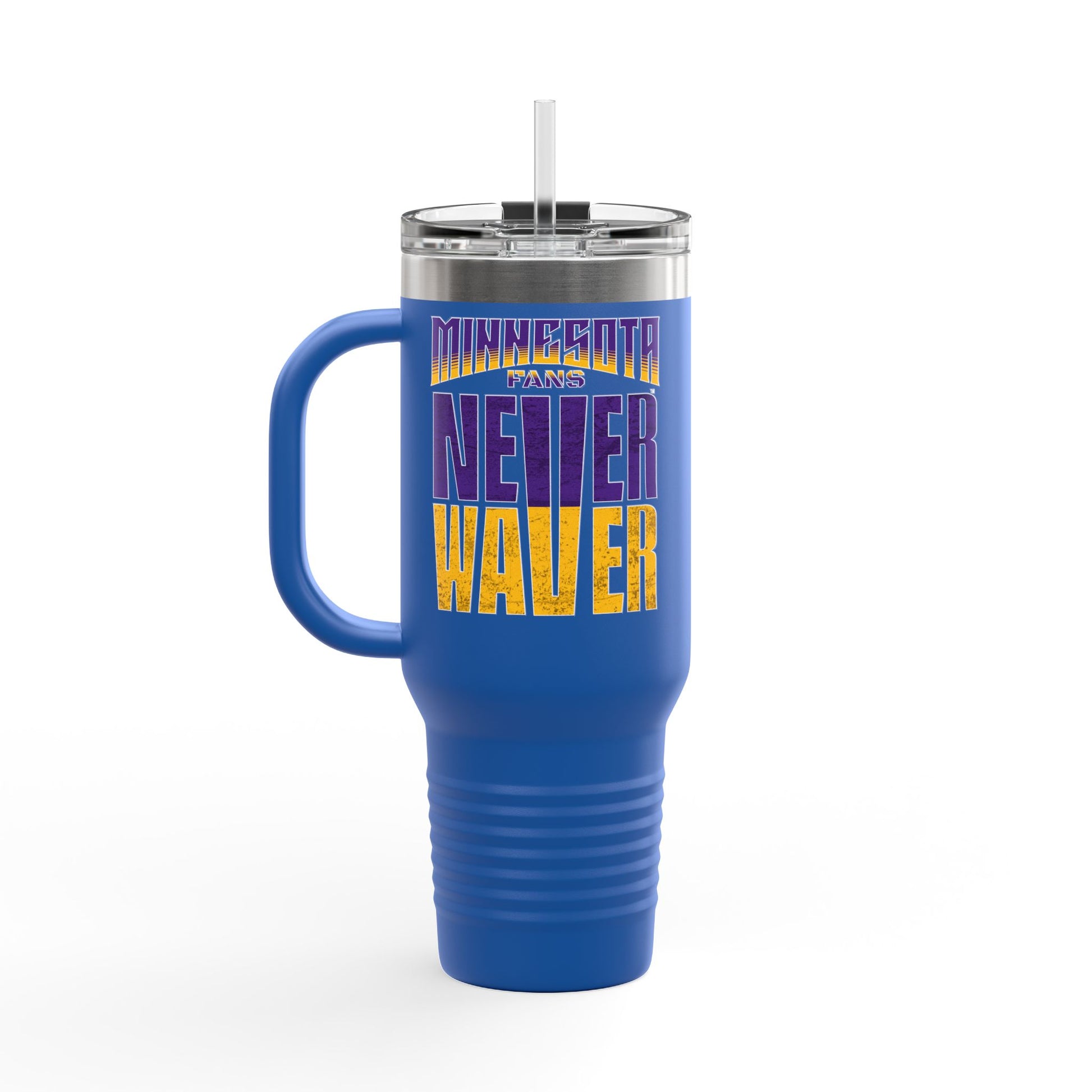 Minnesota Fans Never Waver Insulated Travel Mug, 40oz - Never Waver