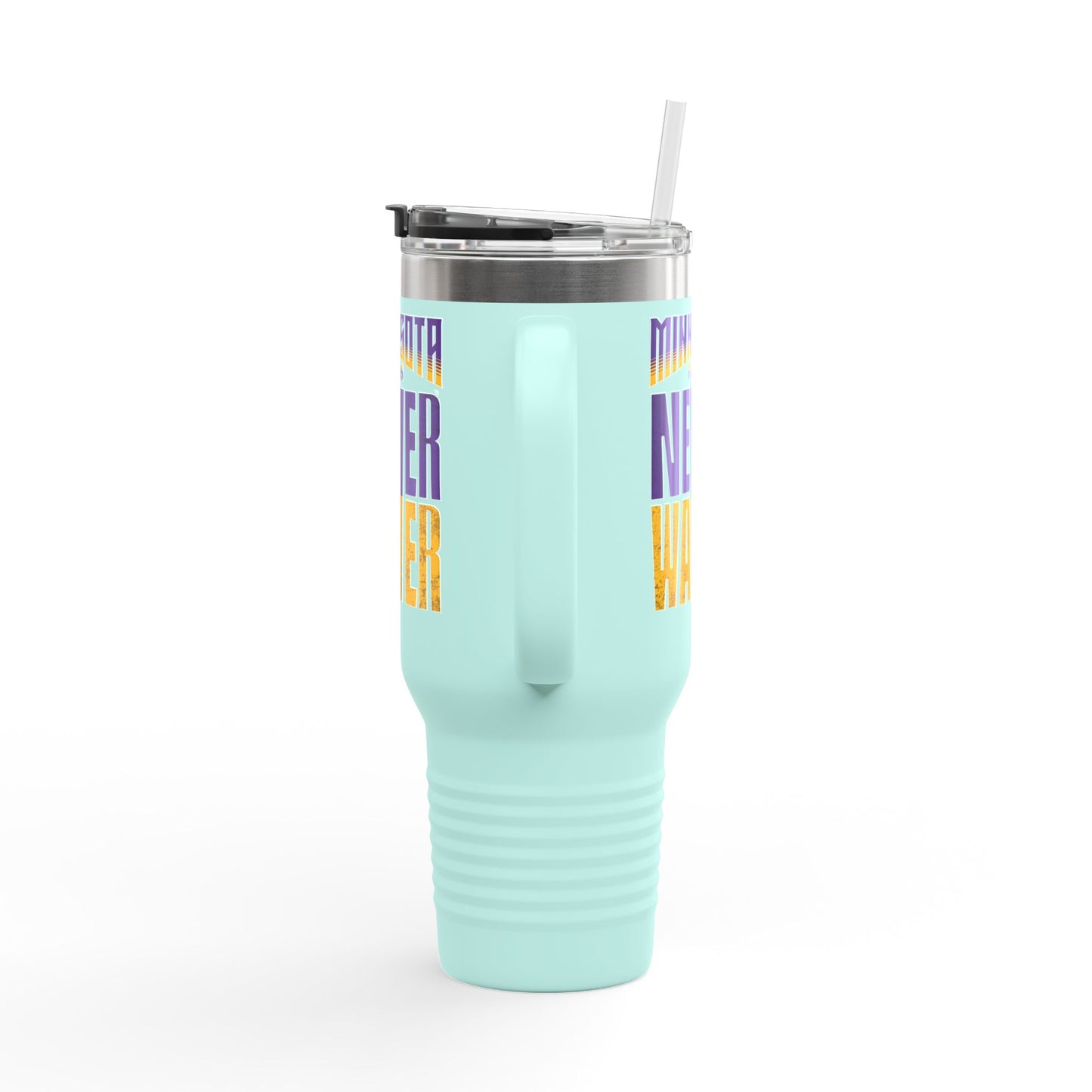 Minnesota Fans Never Waver Insulated Travel Mug, 40oz - Never Waver