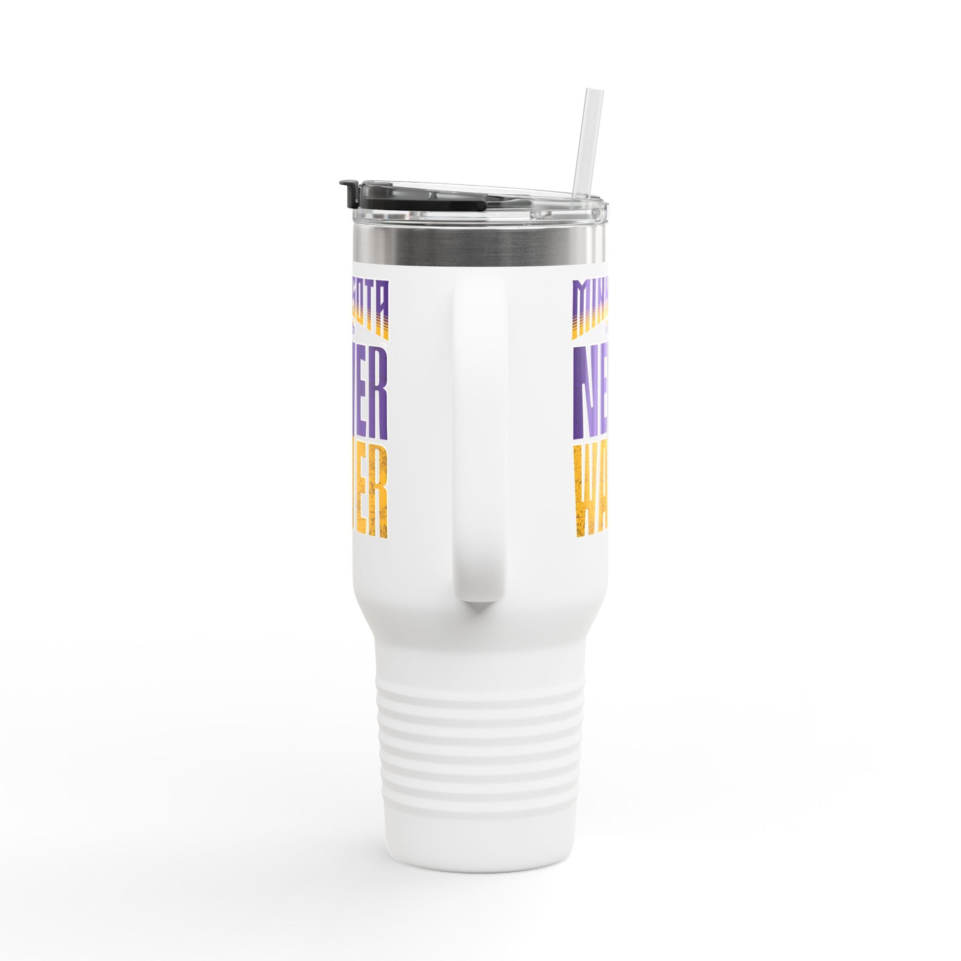 Minnesota Fans Never Waver Insulated Travel Mug, 40oz - Never Waver
