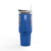 Never Waver Always Back Our First Responders Insulated Travel Mug, 40oz - Never Waver