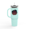 Never Waver Be Red Withe And A Little Bougie  Insulated Travel Mug, 40oz - Never Waver
