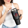 Never Waver Be Red Withe And A Little Bougie  Insulated Travel Mug, 40oz - Never Waver