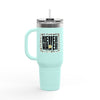 NEVER WAVER Be The Light Insulated Travel Mug, 40oz - Never Waver