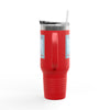 Never Waver Be The Tornado Not the Trailer Park Insulated Travel Mug, 40oz - Never Waver