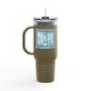 Never Waver Be The Tornado Not the Trailer Park Insulated Travel Mug, 40oz - Never Waver