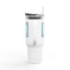 Never Waver Be The Tornado Not the Trailer Park Insulated Travel Mug, 40oz - Never Waver