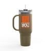 Never Waver be the Windshield  Insulated Travel Mug, 40oz - Never Waver