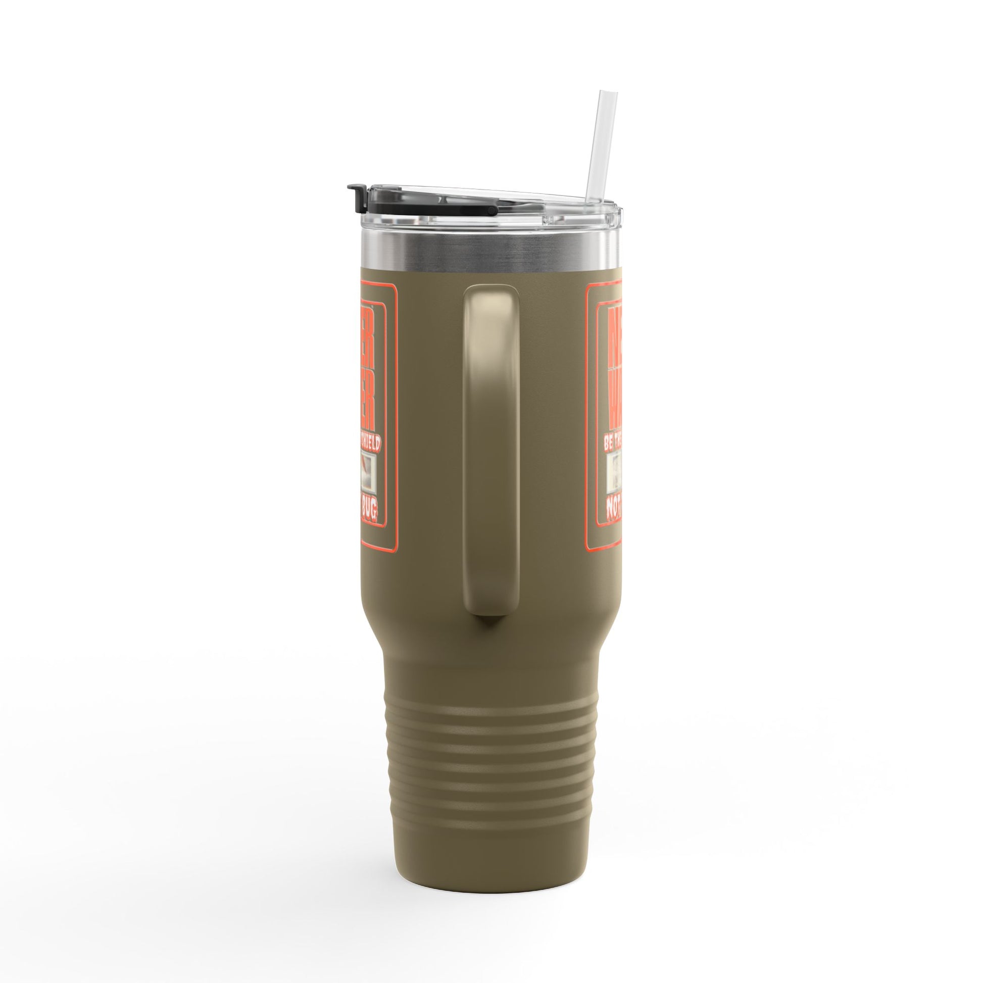 Never Waver be the Windshield  Insulated Travel Mug, 40oz - Never Waver
