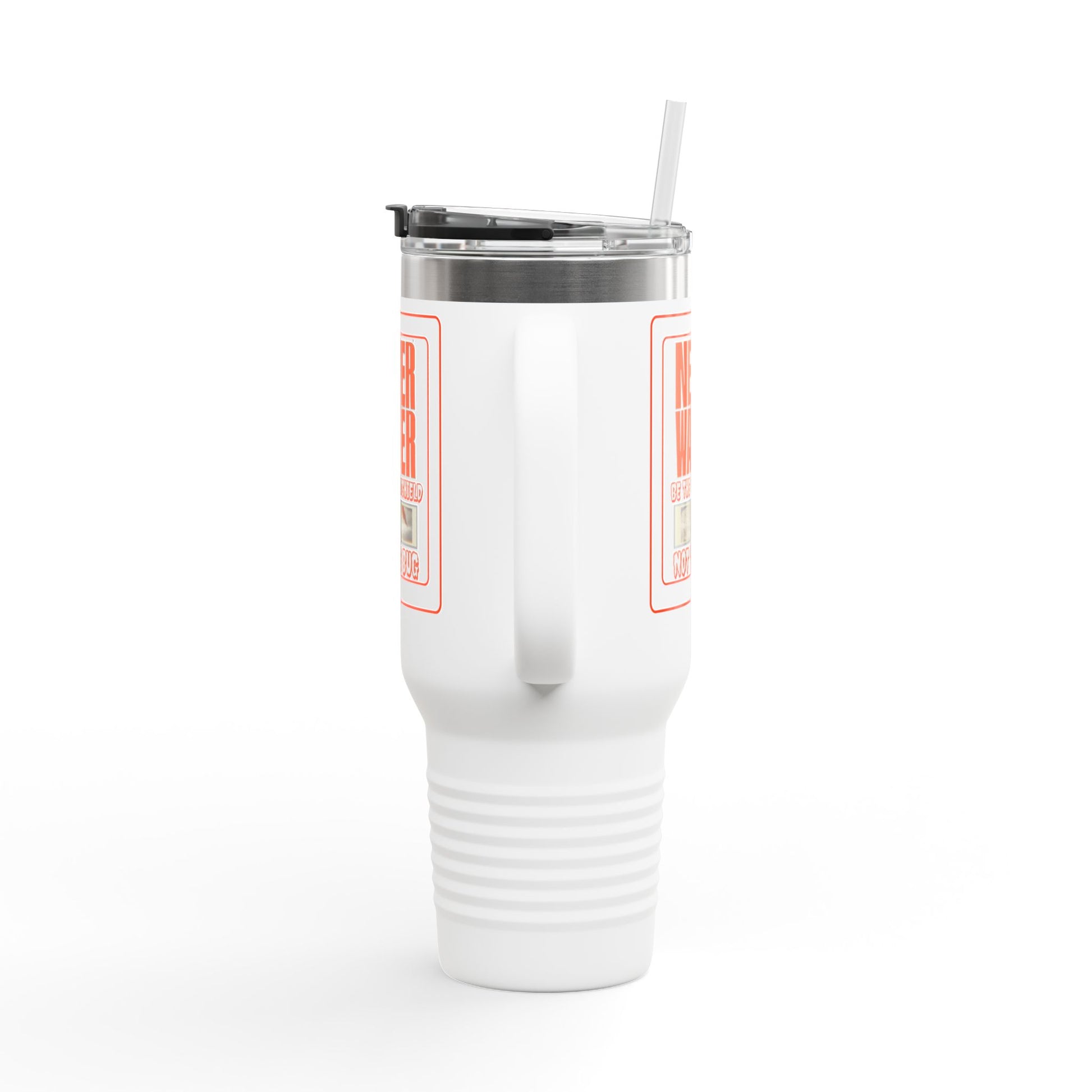 Never Waver be the Windshield  Insulated Travel Mug, 40oz - Never Waver