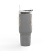 Never Waver Beer Is cheaper Than Therapy Insulated Travel Mug, 40oz - Never Waver