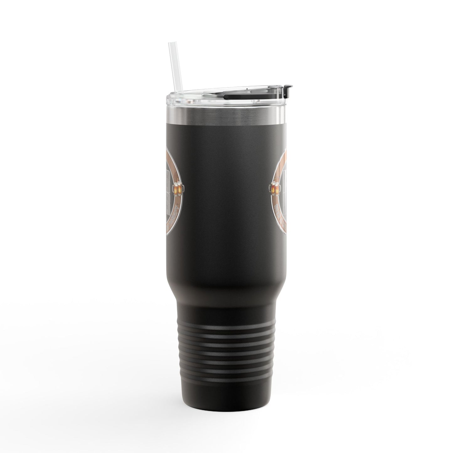 Never Waver Beer Is cheaper Than Therapy Insulated Travel Mug, 40oz - Never Waver