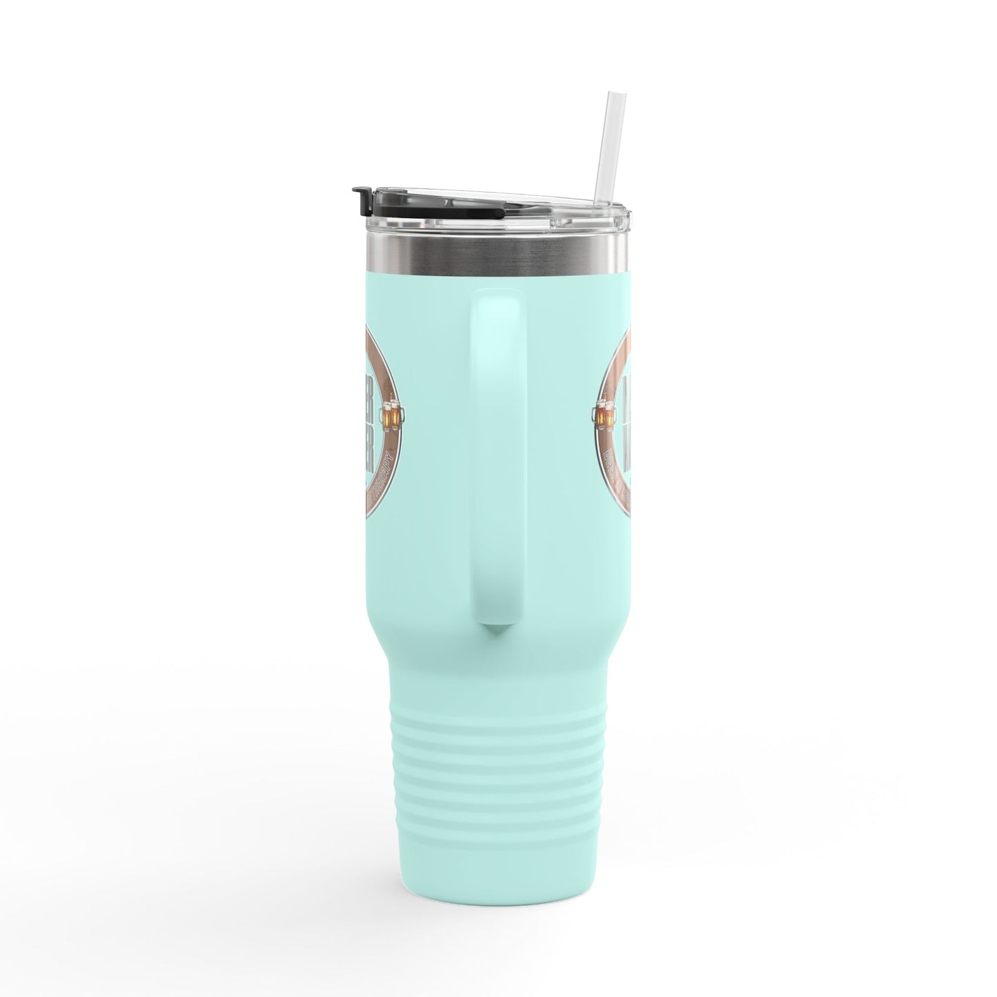 Never Waver Beer Is cheaper Than Therapy Insulated Travel Mug, 40oz - Never Waver