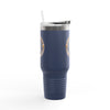 Never Waver Beer Is cheaper Than Therapy Insulated Travel Mug, 40oz - Never Waver