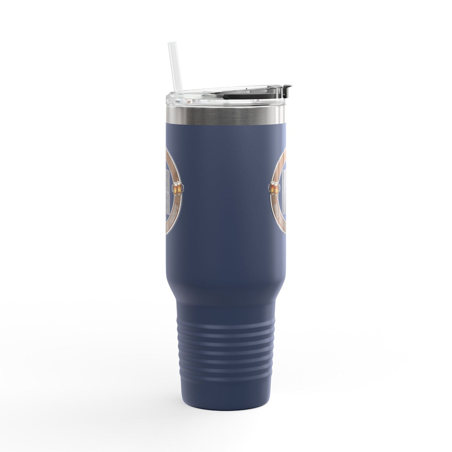 Never Waver Beer Is cheaper Than Therapy Insulated Travel Mug, 40oz - Never Waver