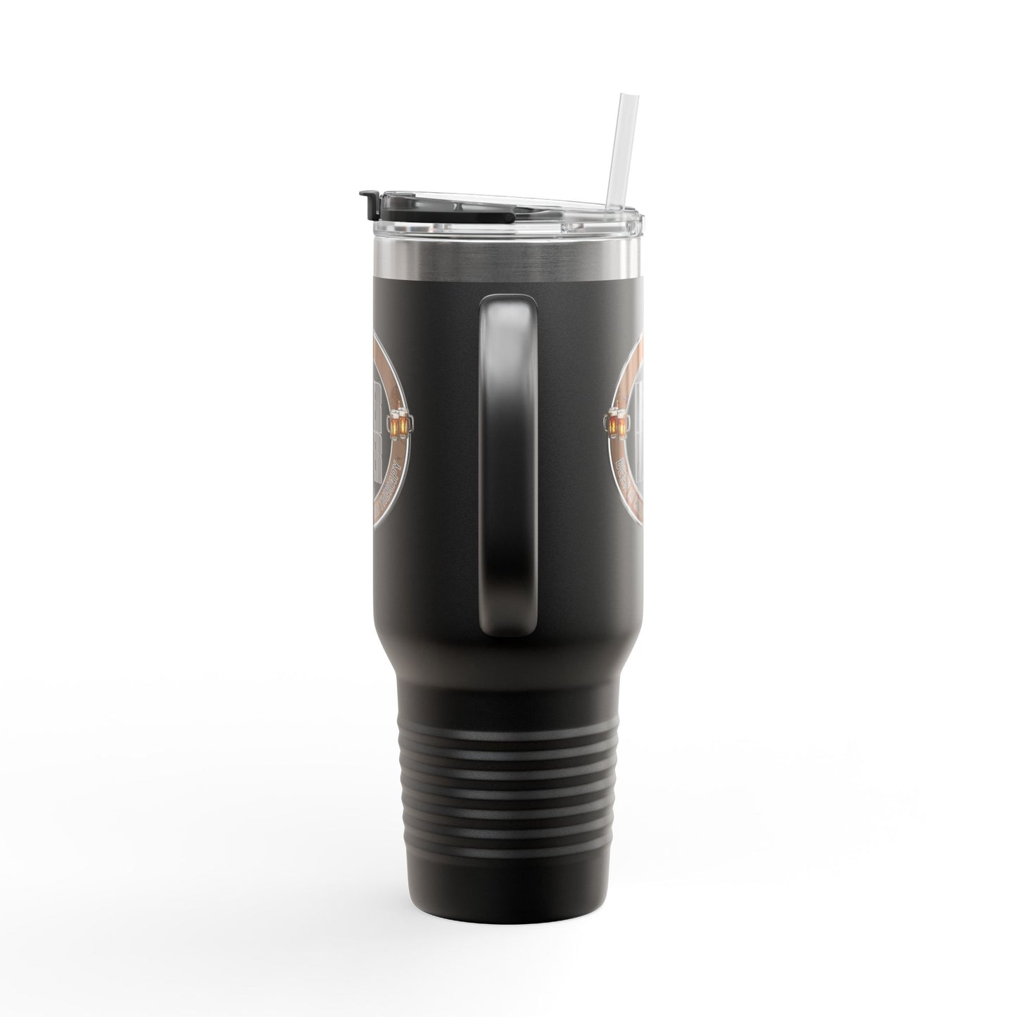 Never Waver Beer Is cheaper Than Therapy Insulated Travel Mug, 40oz - Never Waver