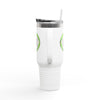 Never Waver Drink Drank Drunk Insulated Travel Mug, 40oz - Never Waver