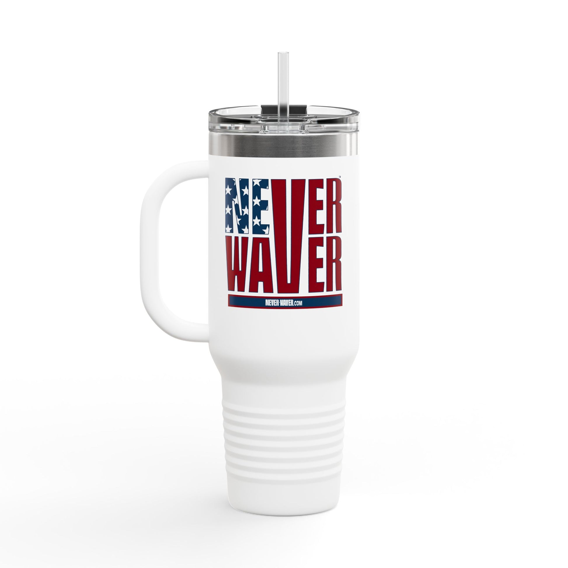 Never Waver Insulated Travel Mug, 40oz - Never Waver