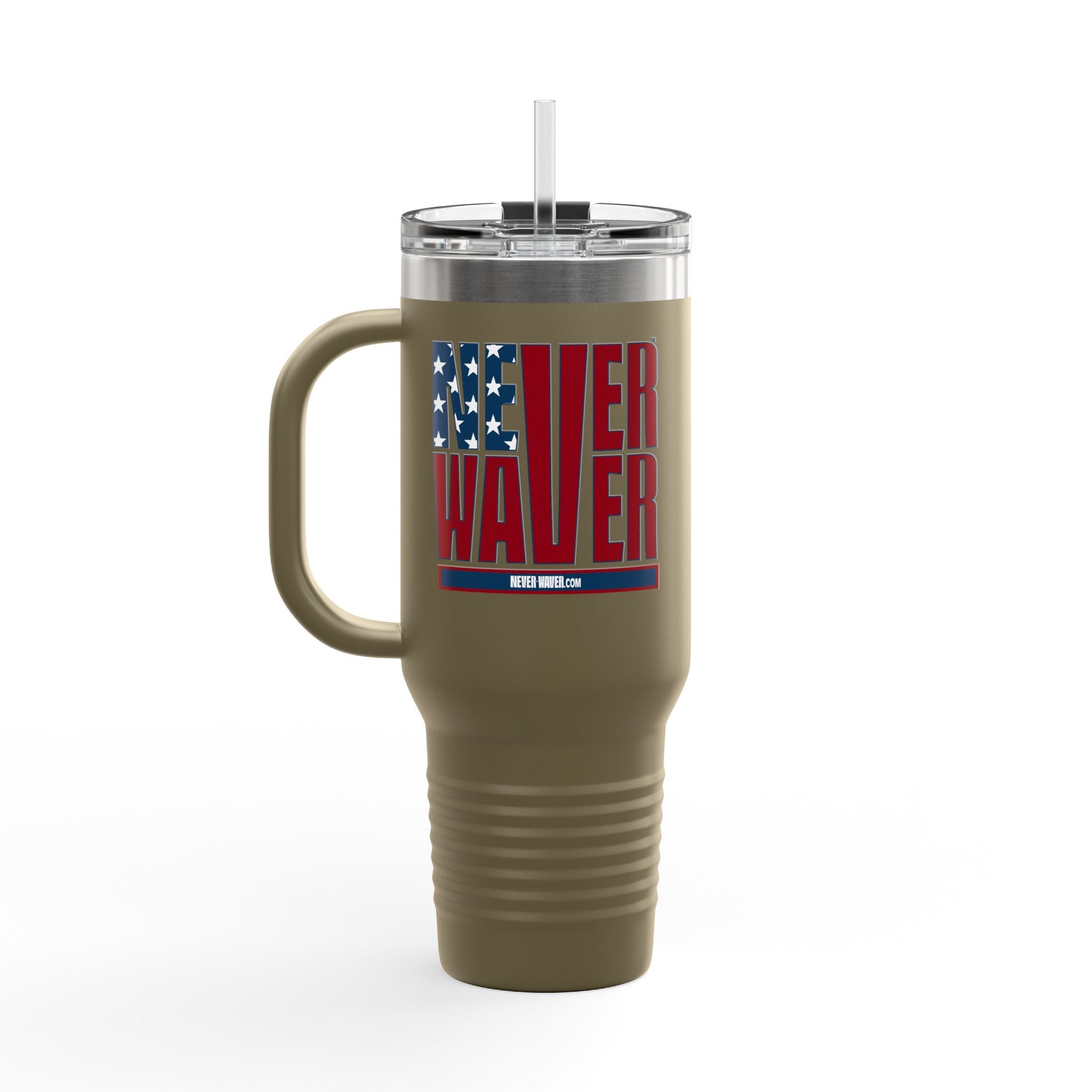Never Waver Insulated Travel Mug, 40oz - Never Waver