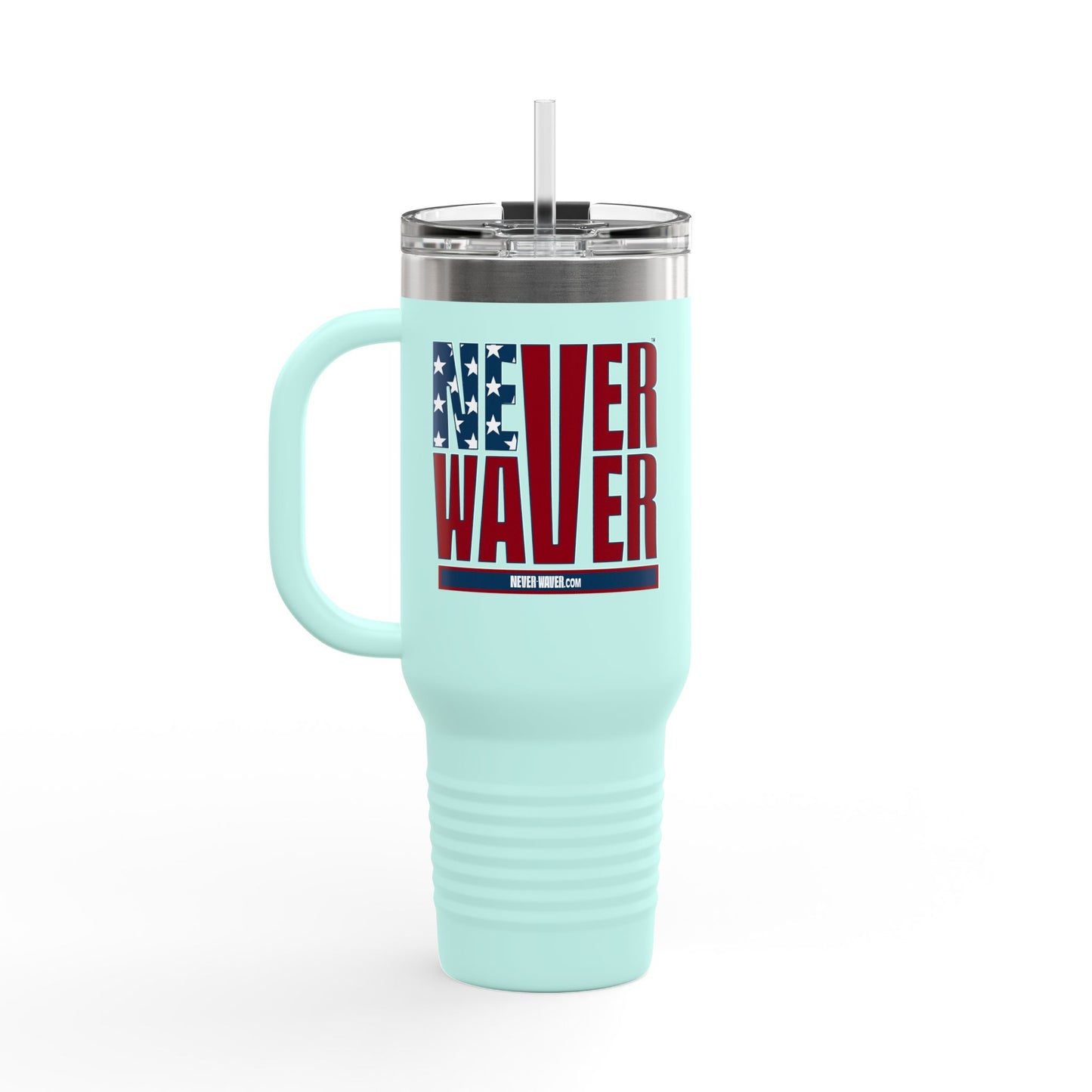 Never Waver Insulated Travel Mug, 40oz - Never Waver