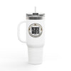 Never Waver Save Water Drink Champagne Insulated Travel Mug, 40oz - Never Waver