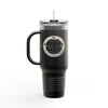 Never Waver Save Water Drink Champagne Insulated Travel Mug, 40oz - Never Waver