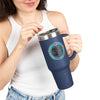 Never Waver Save Water Drink Tiki Drinks Insulated Travel Mug, 40oz - Never Waver