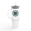 Never Waver Save Water Drink Tiki Drinks Insulated Travel Mug, 40oz - Never Waver