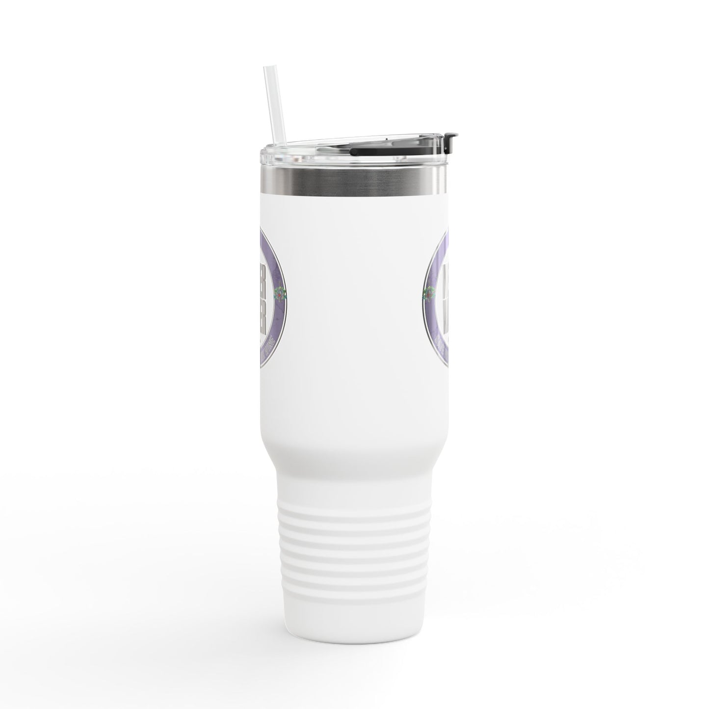 Never Waver Save Water Drink Wine Insulated Travel Mug, 40oz - Never Waver