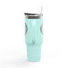 Never Waver Save Water Drink Wine Insulated Travel Mug, 40oz - Never Waver