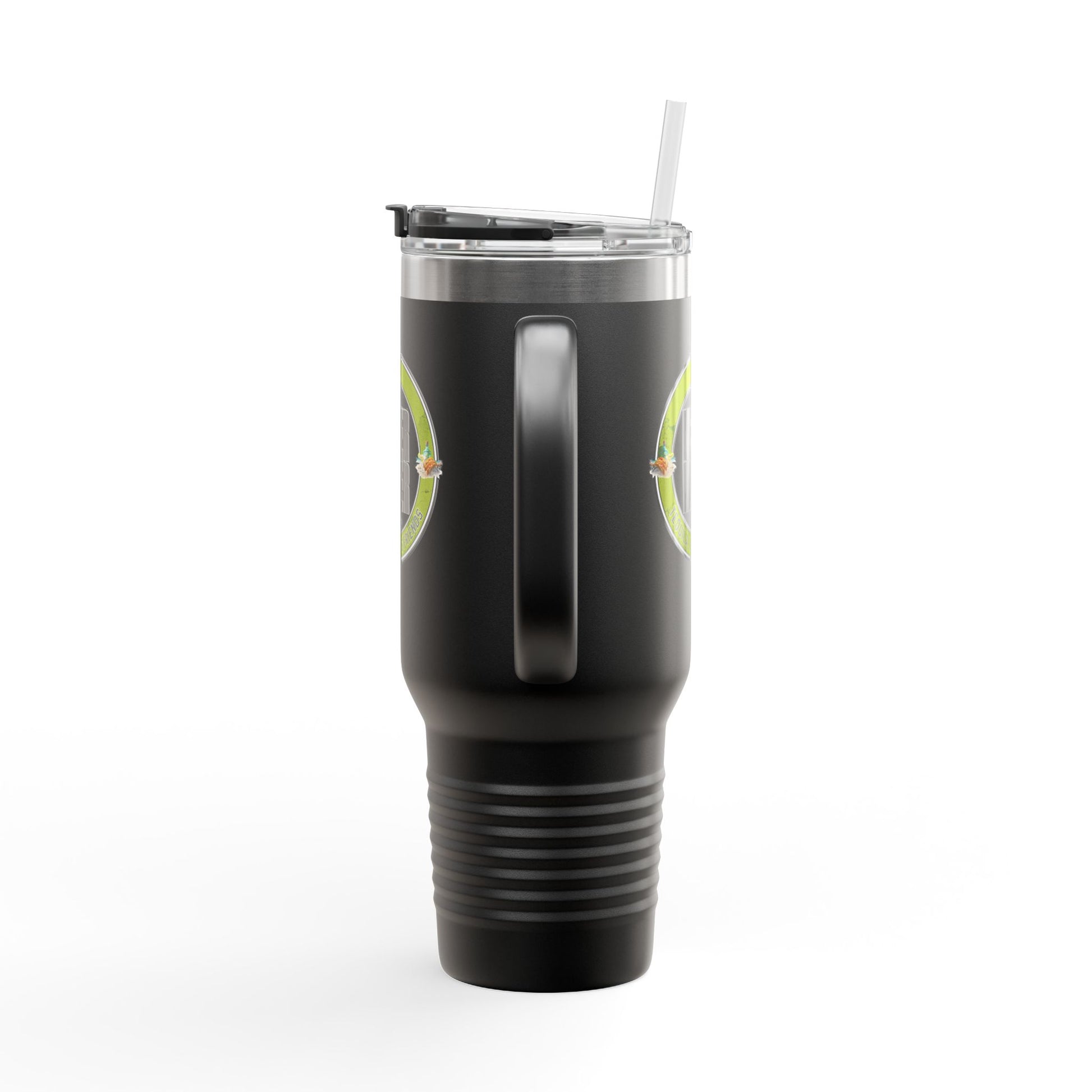Never Waver Tequila, Tacos, And Friends Insulated Travel Mug, 40oz - Never Waver