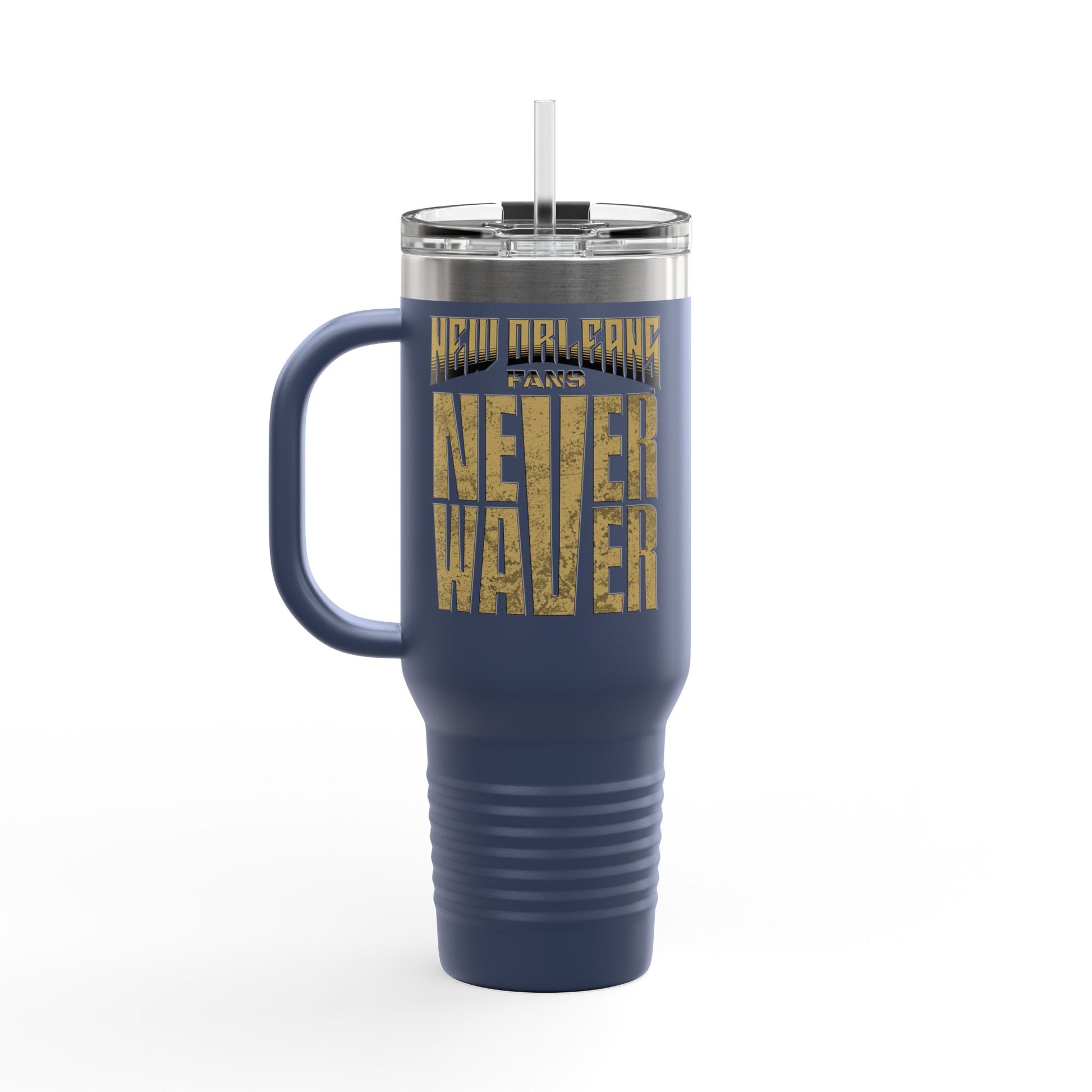 New Orleans Fans Insulated Mug, 40oz - Never Waver