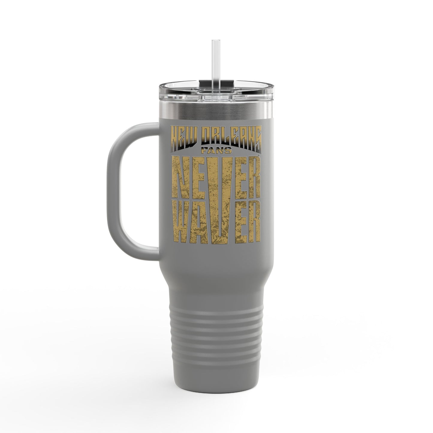 New Orleans Fans Insulated Mug, 40oz - Never Waver