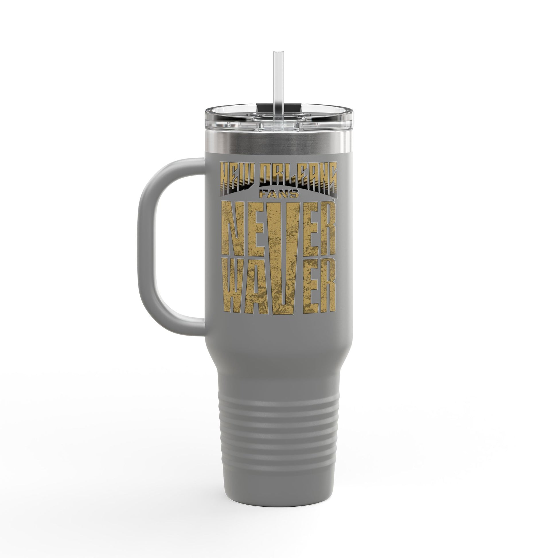 New Orleans Fans Insulated Mug, 40oz - Never Waver