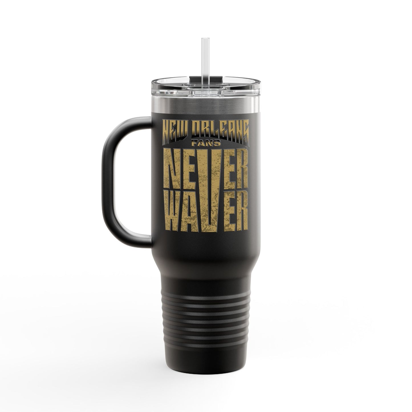 New Orleans Fans Insulated Mug, 40oz - Never Waver