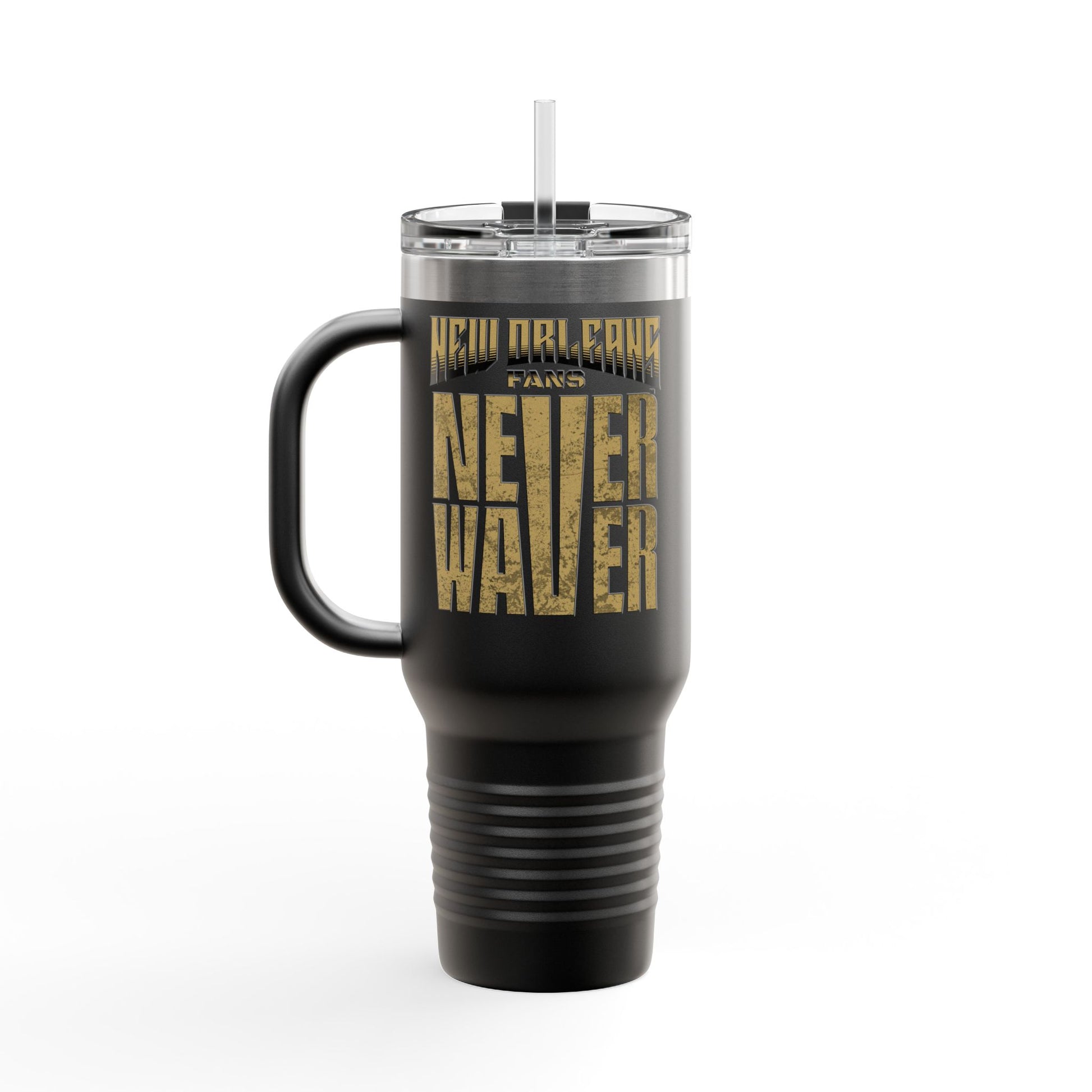 New Orleans Fans Insulated Mug, 40oz - Never Waver