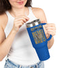 New Orleans Fans Never Waver W-Leopard Football Insulated Travel Mug, 40oz - Never Waver