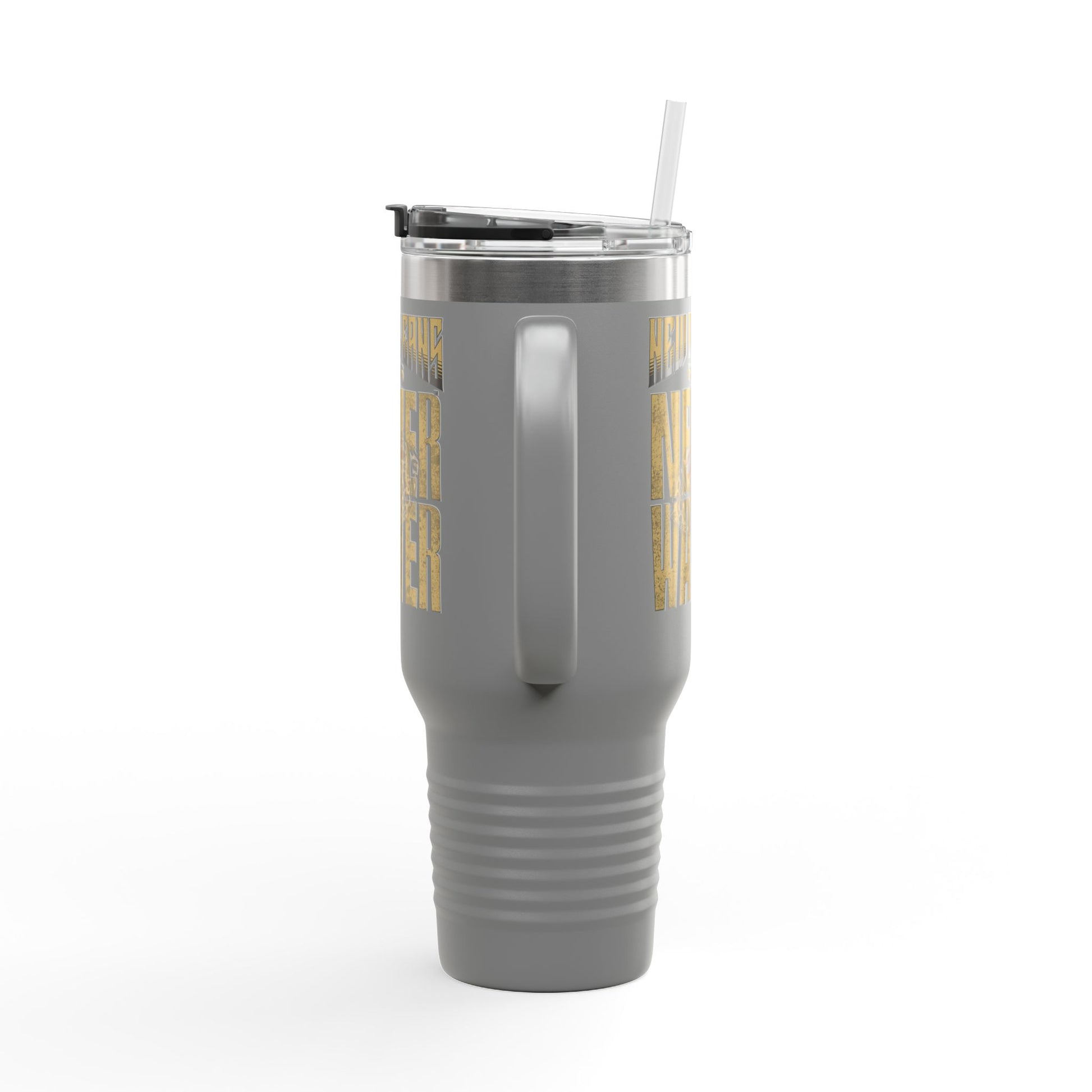 New Orleans Fans Never Waver W-Leopard Football Insulated Travel Mug, 40oz - Never Waver