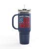 New York Fans Never Waver Insulated Travel Mug, 40oz - Never Waver