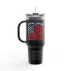 New York Fans Never Waver Insulated Travel Mug, 40oz - Never Waver