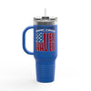 New York Fans Never Waver Insulated Travel Mug, 40oz - Never Waver