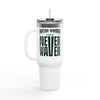 New York Fans Never Waver Insulated Travel Mug, 40oz - Never Waver