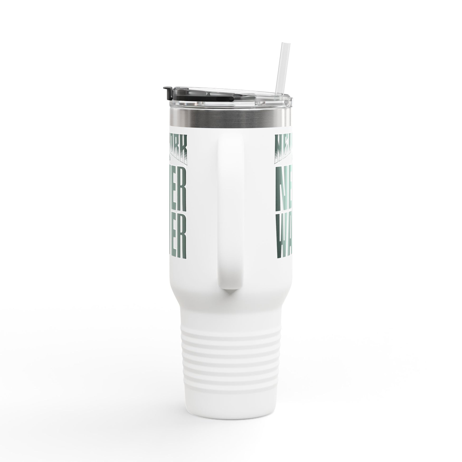 New York Fans Never Waver Insulated Travel Mug, 40oz - Never Waver