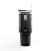 New York Fans Never Waver W-Leopard Football Insulated Travel Mug, 40oz - Never Waver