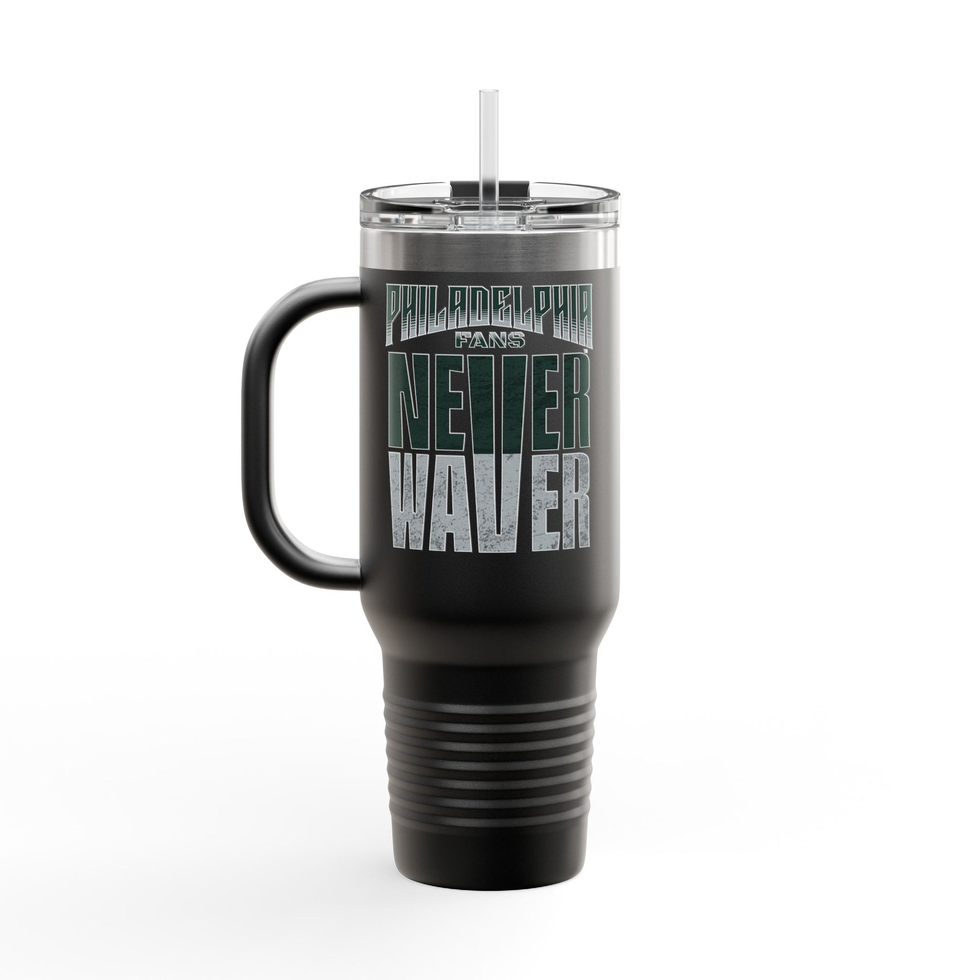 Philadelphia Fans Never Waver Insulated Travel Mug, 40oz - Never Waver