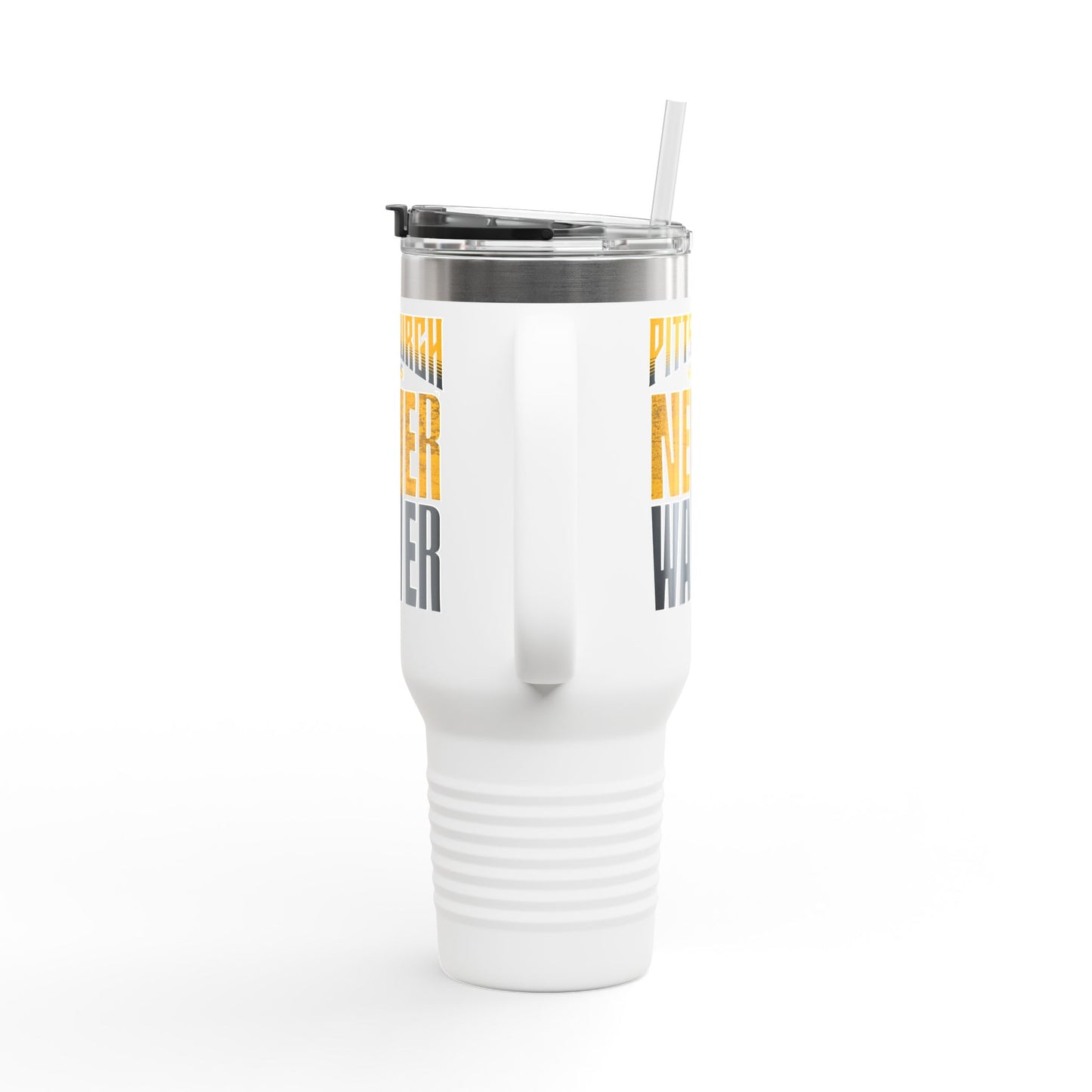 Pittsburgh Fans Never Waver Insulated Travel Mug, 40oz - Never Waver
