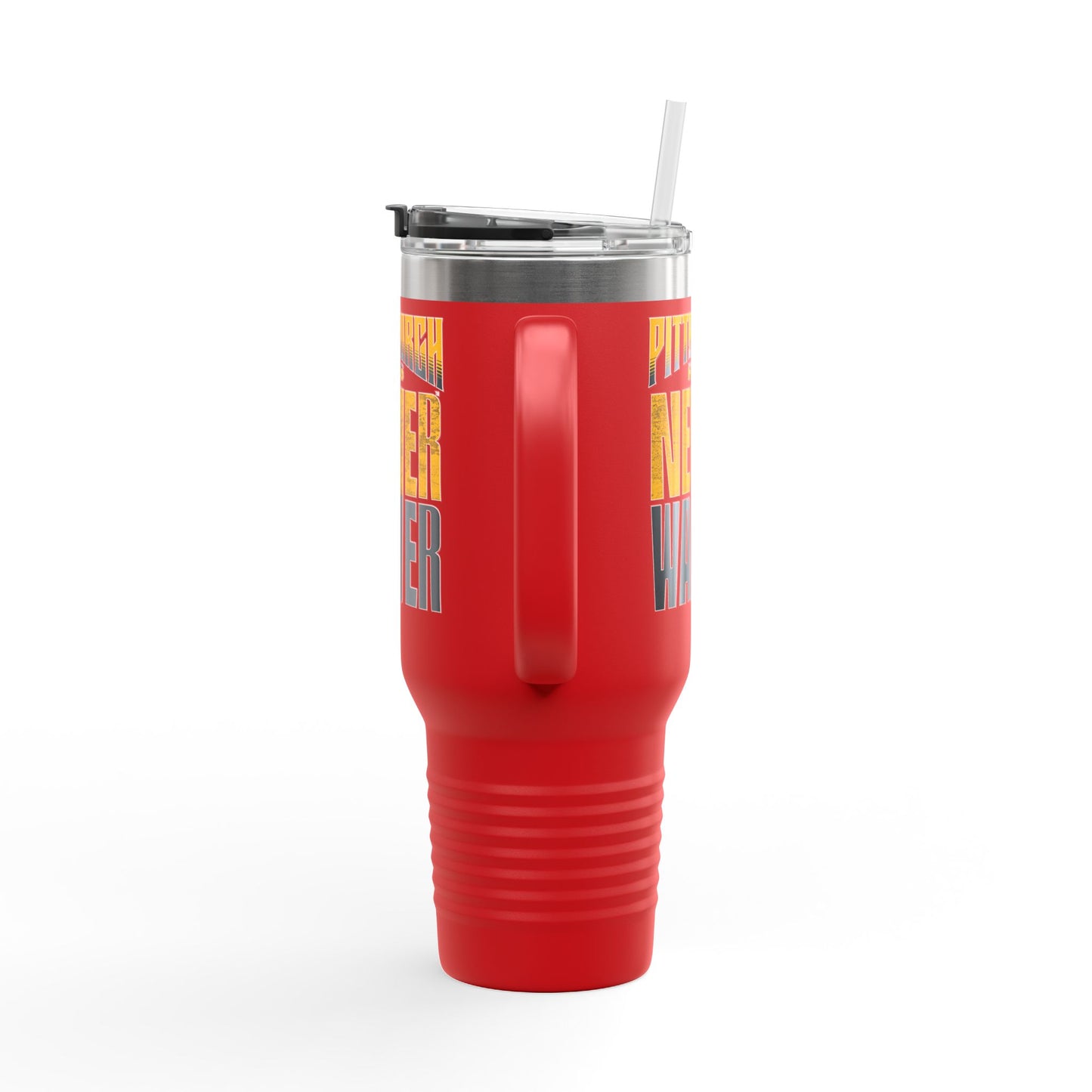 Pittsburgh Fans Never Waver Insulated Travel Mug, 40oz - Never Waver